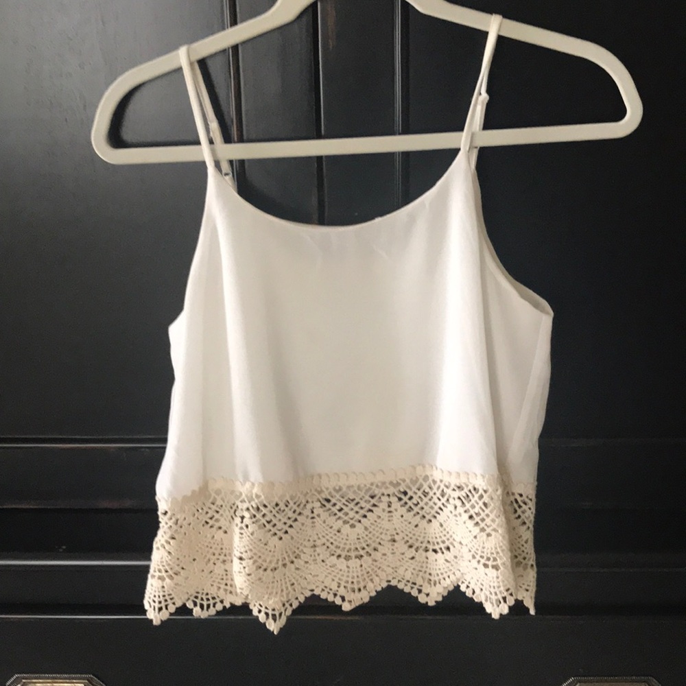 Cream Poetry camisole size small